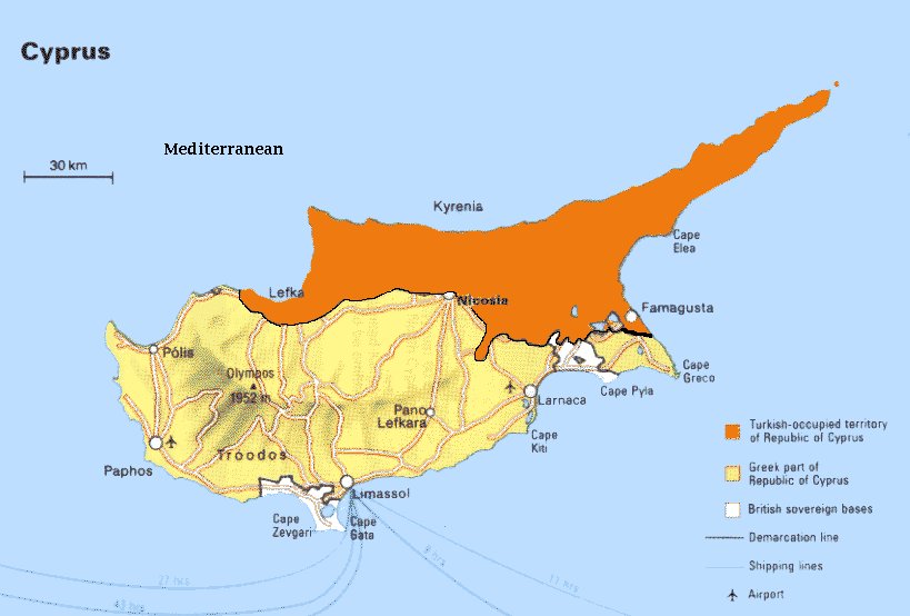 La Turquie envisage d'annexer la partie nord de Chypre à son territoire